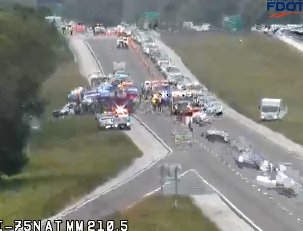 I-75 crash March 9, 2020
